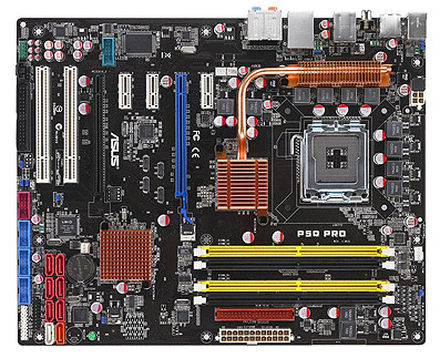 Main Board ASUS P5Q PRO P45 2xPCI-E v2.0